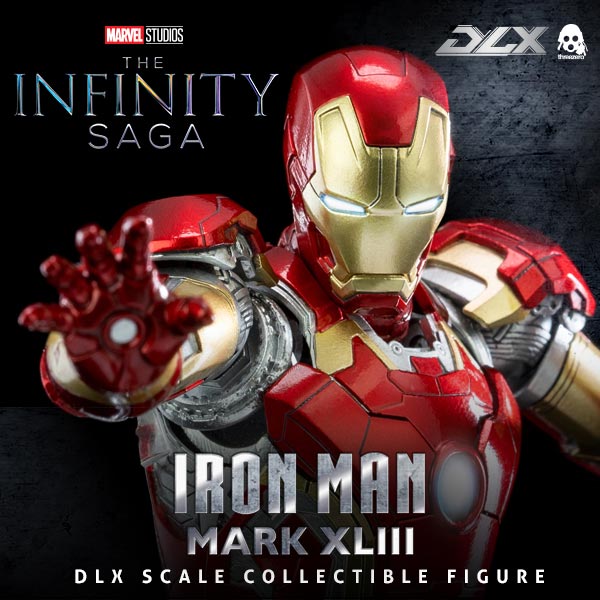 1/12 Scale DLX Iron Man Mark 43(1/12スケール DLX アイアンマン・マーク43) Infinity Saga(インフィニティ・サーガ) 完成品 可動フィギュア threezero(スリーゼロ)