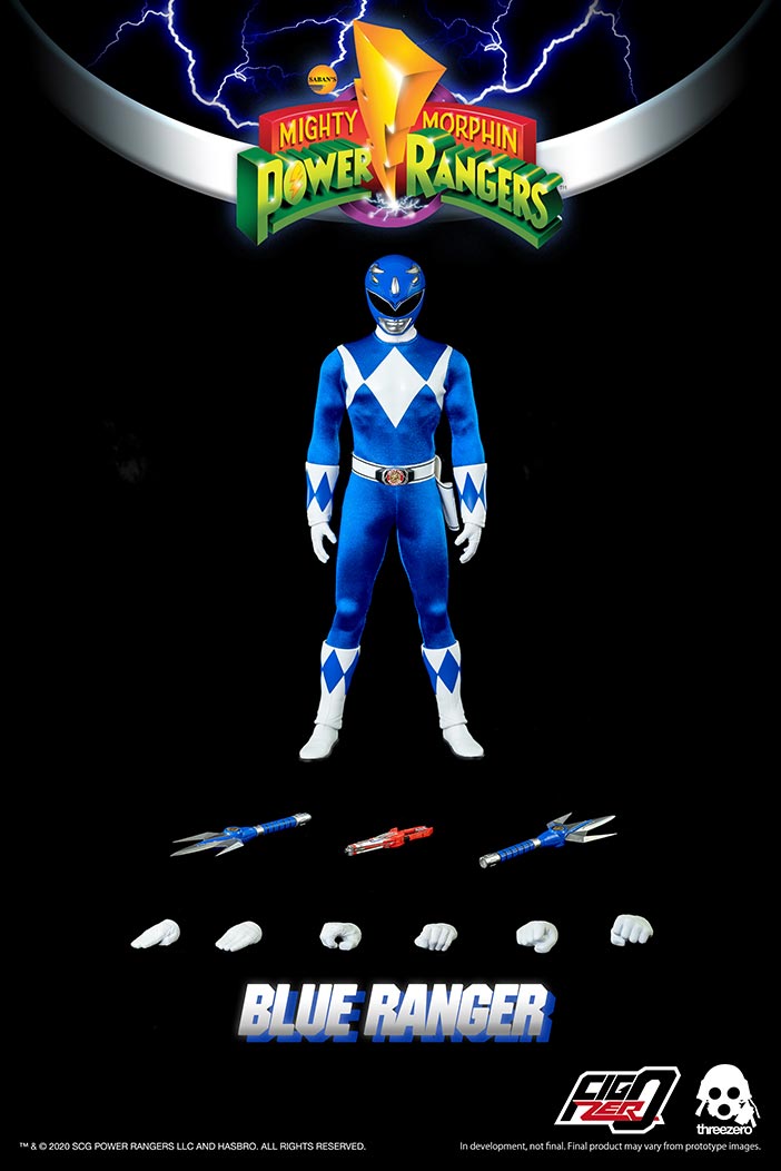 Anime Ape Blue Ranger Mighty Morphin Power Rangers Basketball Jersey