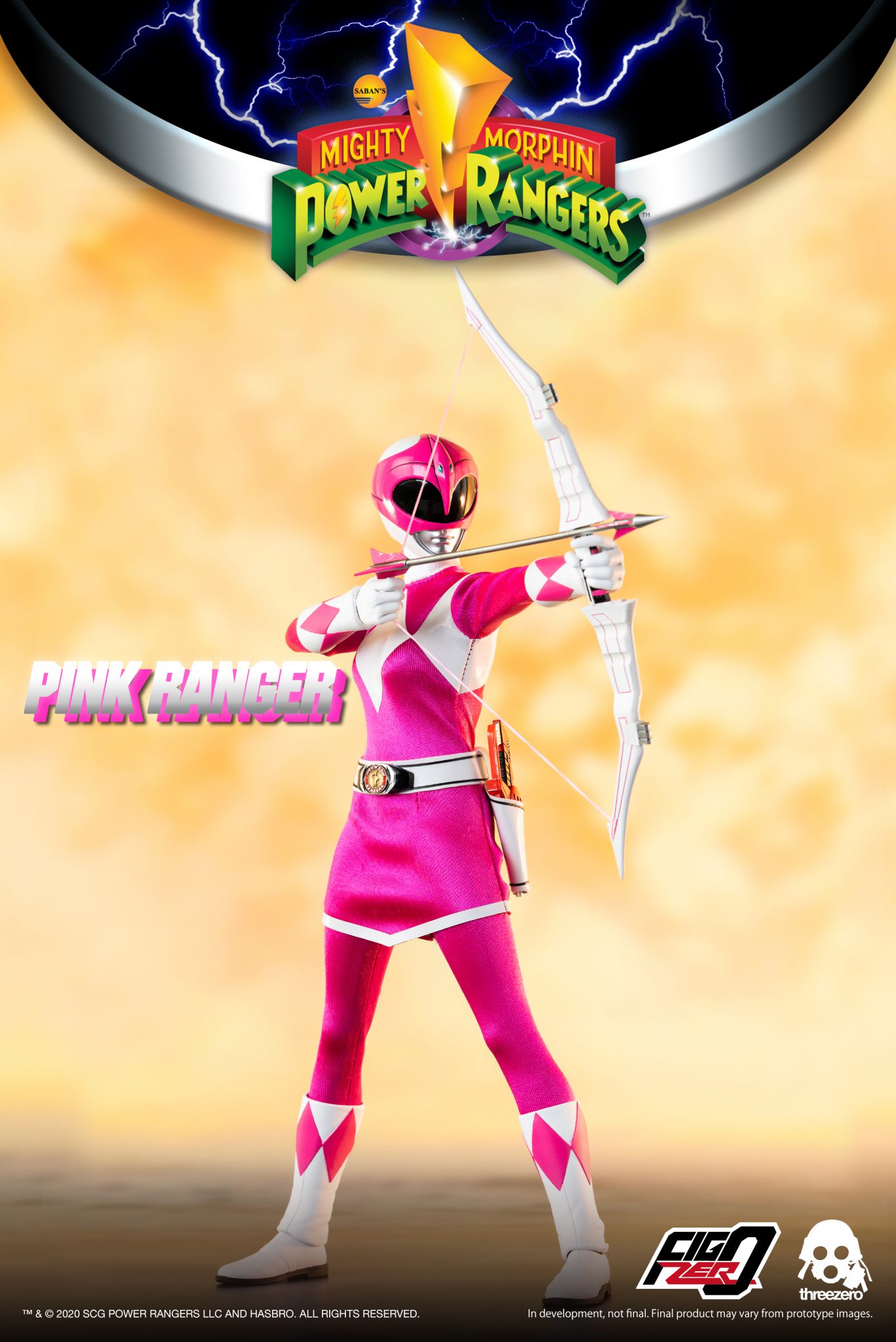 power rangers pink ranger action figure