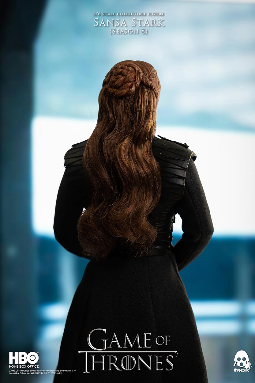 ThreeZero : Game of Thrones – Sansa Stark (Season 8) 1/6 Scale Figure GOT_Sansa_Stark_S8_14_wlogo