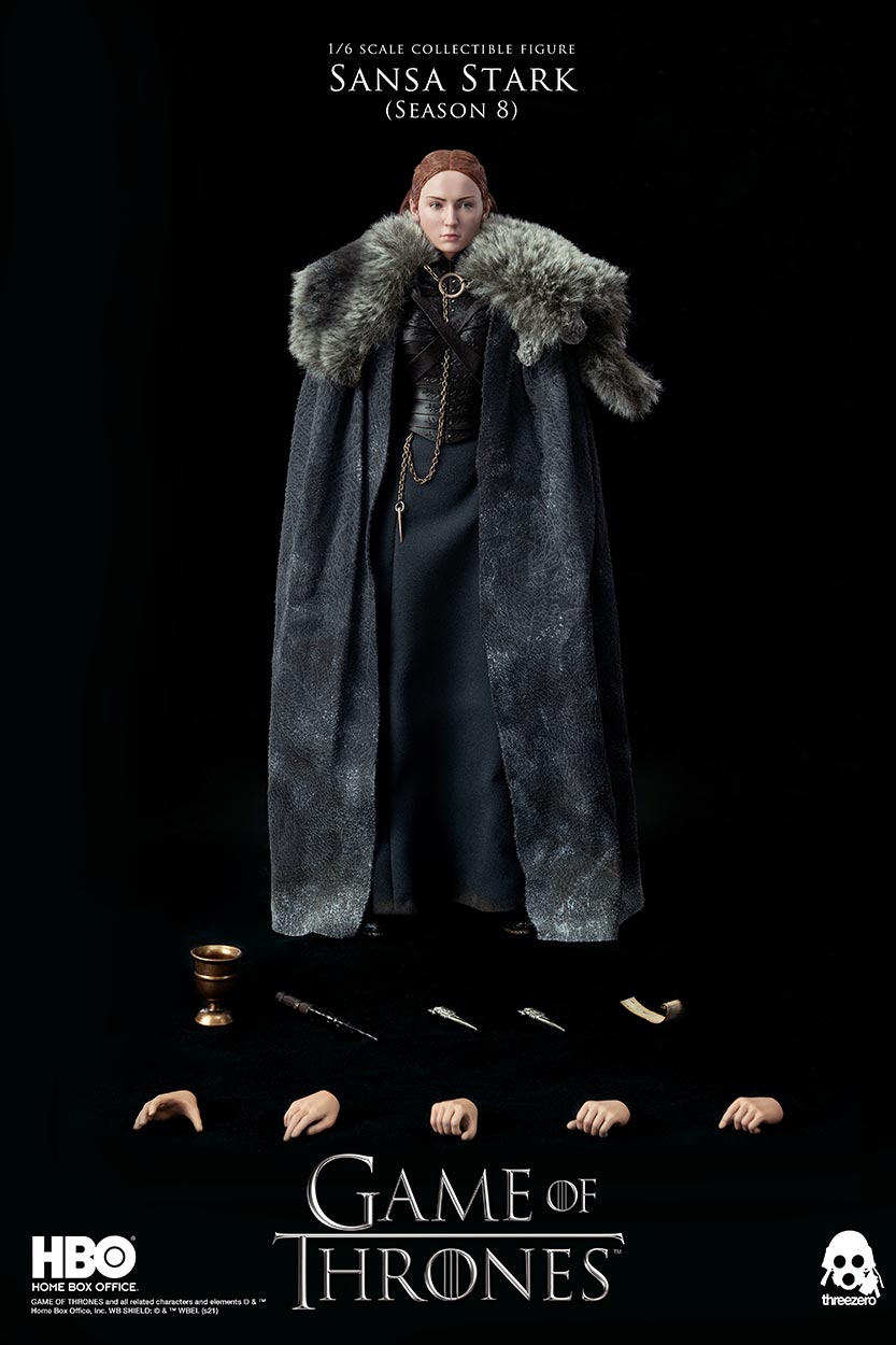 Eaglemoss HBO Game of Thrones Figure Sansa Stark 3 08 for sale online 