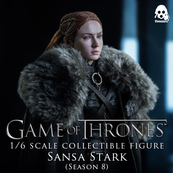ThreeZero : Game of Thrones – Sansa Stark (Season 8) 1/6 Scale Figure Sansa-icon600x600
