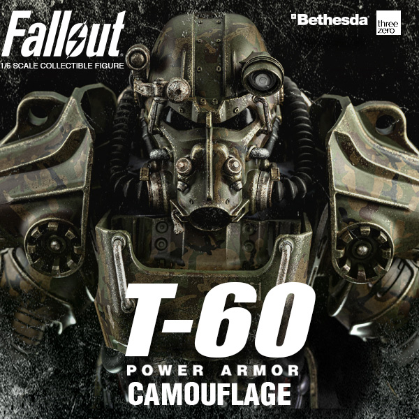 フォールアウト 1 6 T 60 迷彩 パワーアーマー Threezero Store フォールアウト 1 6 T 60 迷彩 パワーアーマー Threezero Store