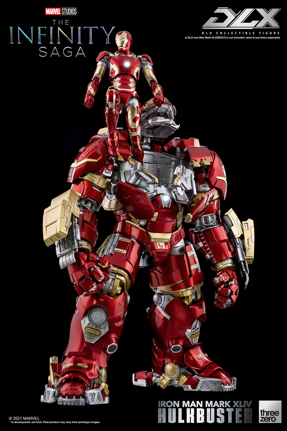 The Infinity Saga Dlx Iron Man Mark 44 Hulkbuster Threezero Store