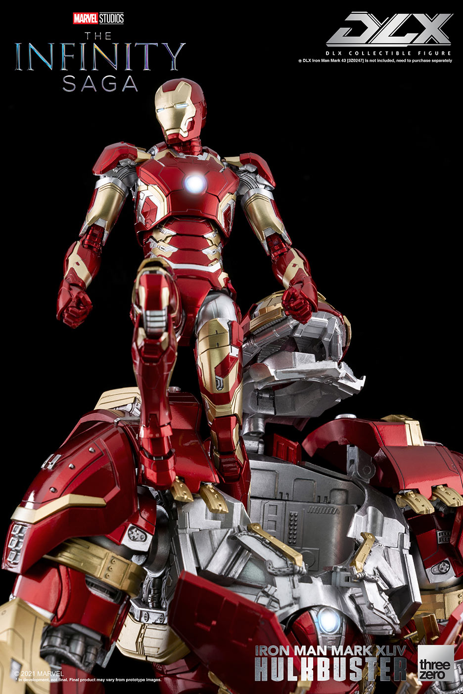 The Infinity Saga Dlx Iron Man Mark 44 Hulkbuster Threezero Store