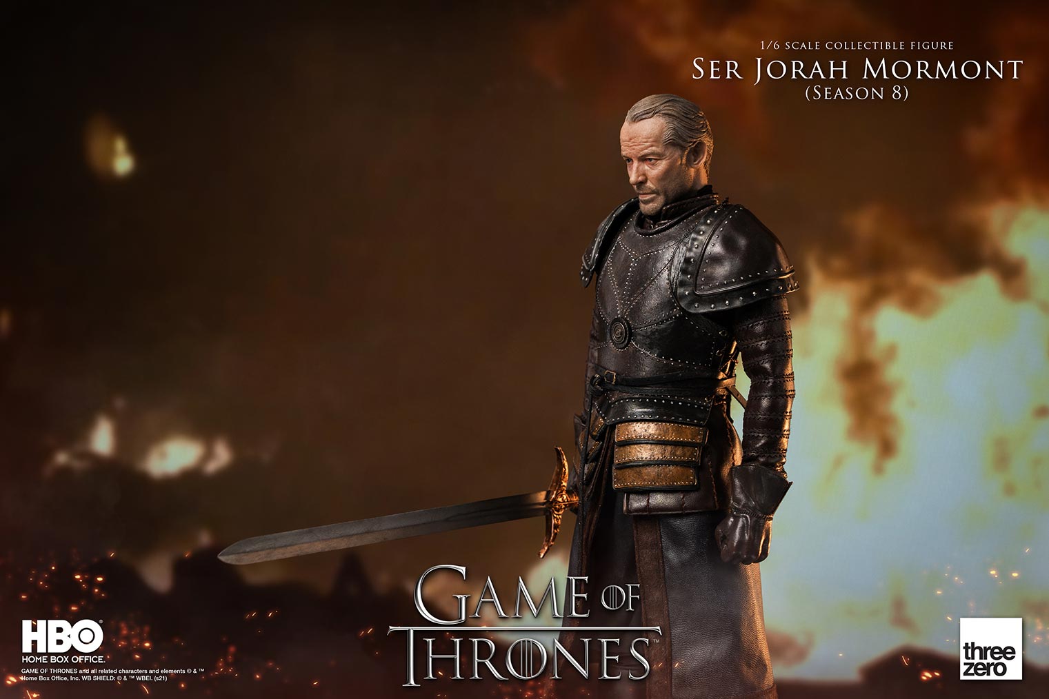 1/6 Ser Jorah Mormont(Season 8)(1/6 サー・ジョラー・モーモント(シーズン8)) Game of Thrones(ゲーム・オブ・スローンズ) 完成品 可動フィギュア threezero(スリーゼロ)