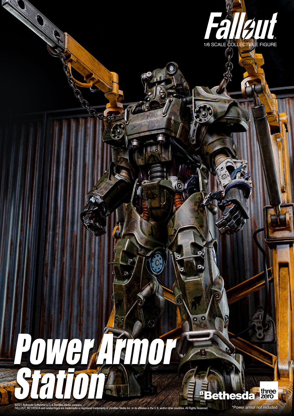 Fallout 1 6 Power Armor Station Threezero Store