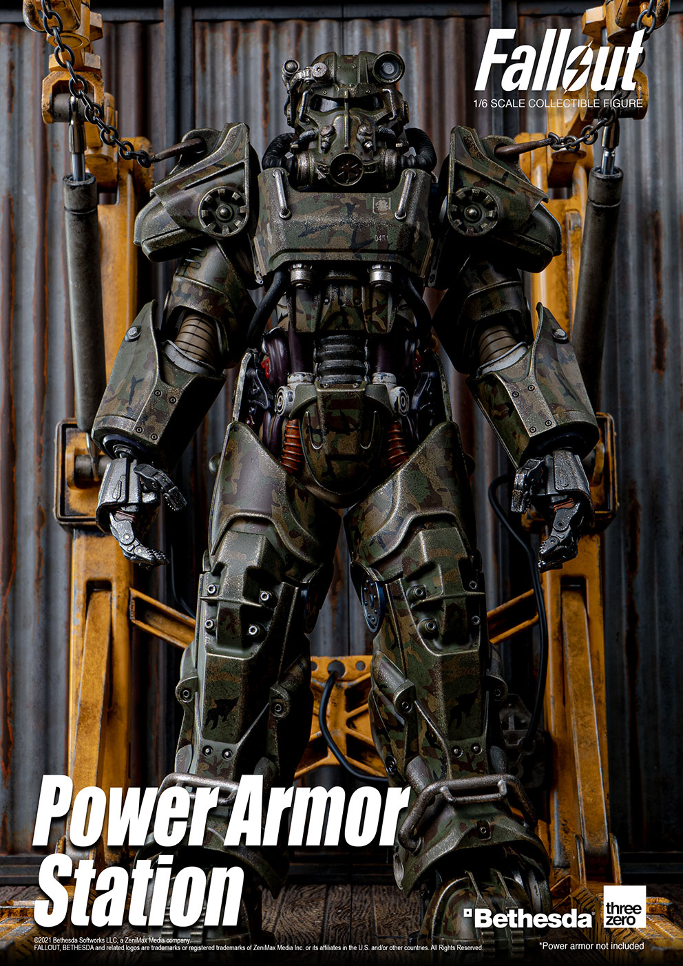 Fallout 1 6 Power Armor Station Threezero Store