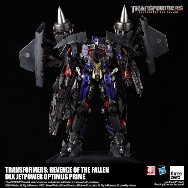 Transformers Revenge Of The Fallendlx Jetpower Optimus Prime Threezero Store