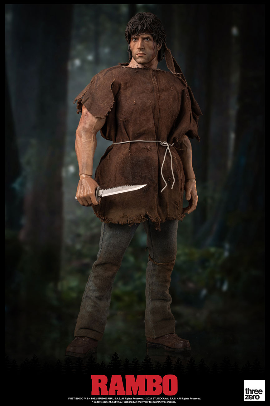 Figurine John Rambo - Rambo I - ThreeZero