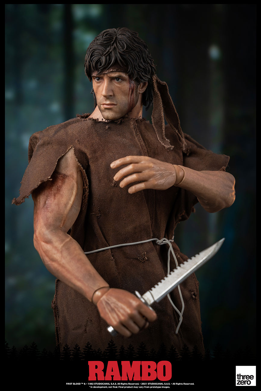 Figurine Threezero 3Z0169 - Rambo 3 - John Rambo - Figurine de collection -  à la Fnac