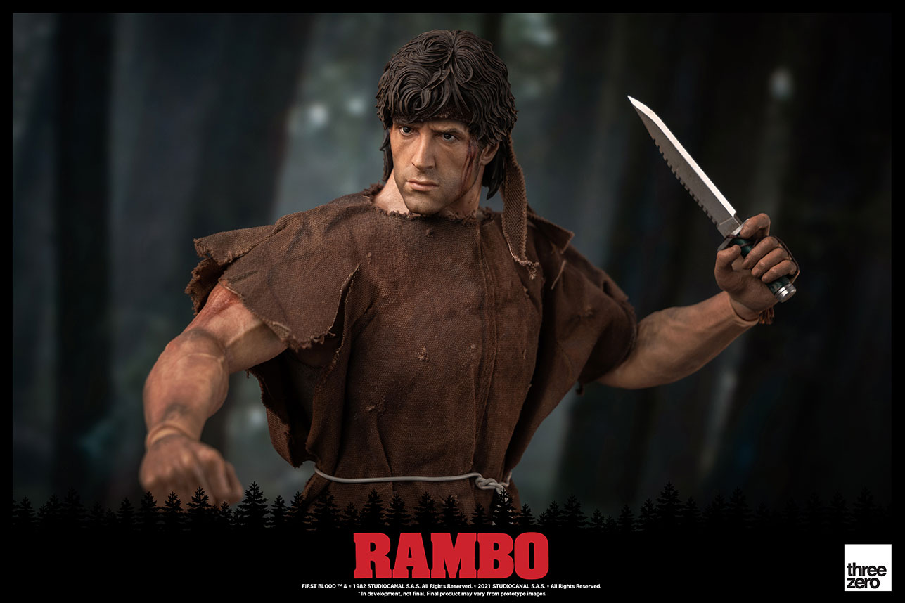 Rambo First Blood Action Figure 1/6 John Rambo ThreeZero €249 PRE-ORDER COUPON 