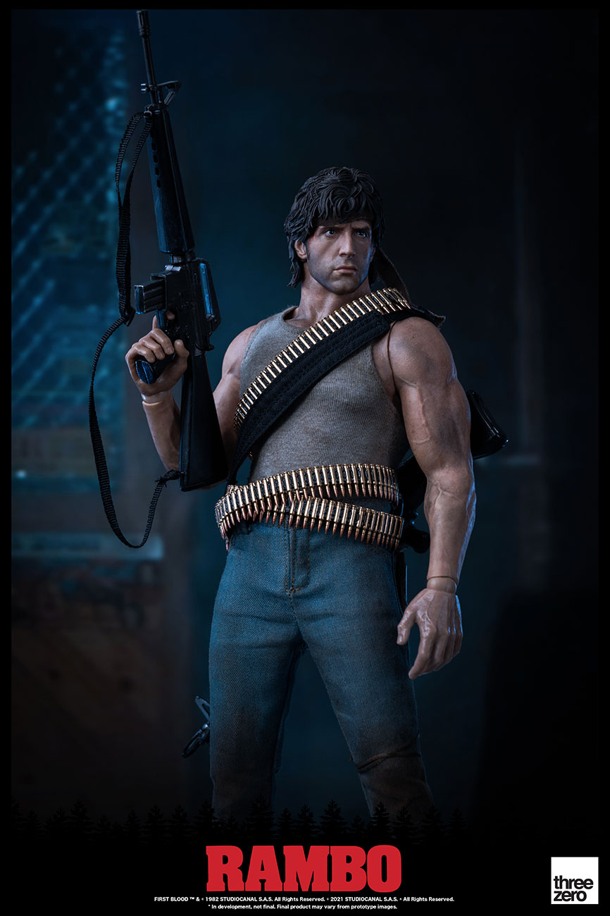 Rambo I figurine John Rambo 30 cm - Threezero