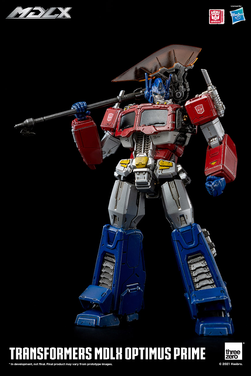 Transformers MDLX Collectible Figure Optimus Prime(トランスフォーマー MDLX コレクタブルフィギュア オプティマスプライム) 完成品 可動フィギュア(海外流通版) threezero(スリーゼロ)