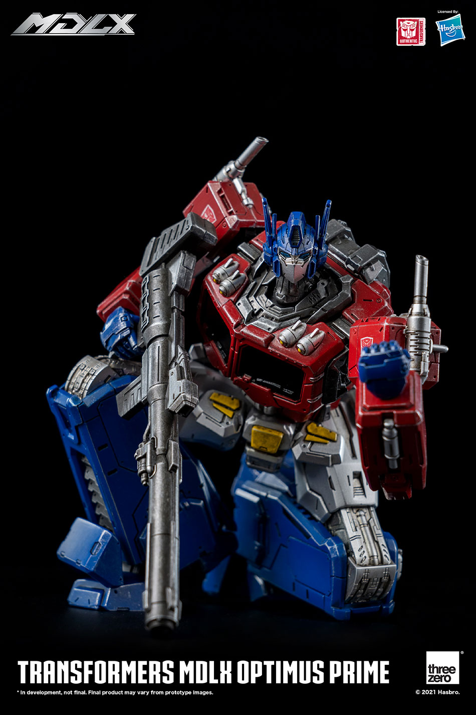 Transformers MDLX Collectible Figure Optimus Prime(トランスフォーマー MDLX コレクタブルフィギュア オプティマスプライム) 完成品 可動フィギュア(海外流通版) threezero(スリーゼロ)