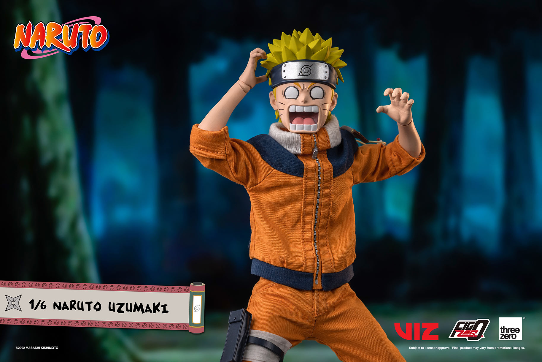 Naruto Uzumaki FigZero 1:6 Scale Figure, Naruto: Shippuden