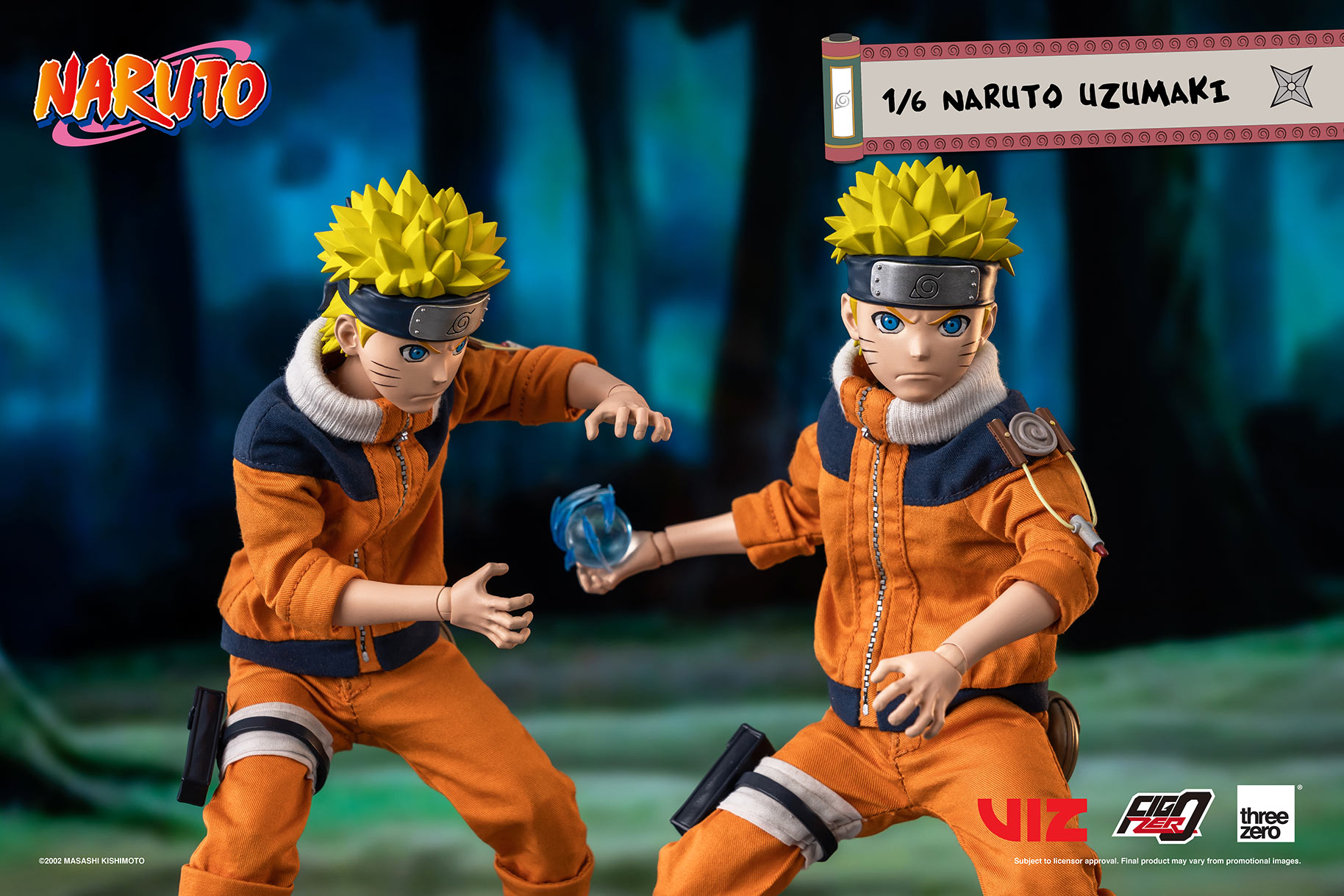 Uzumaki Naruto - FigZero - 1/6 Scale Collectible Figure - Naruto - ThreeZero