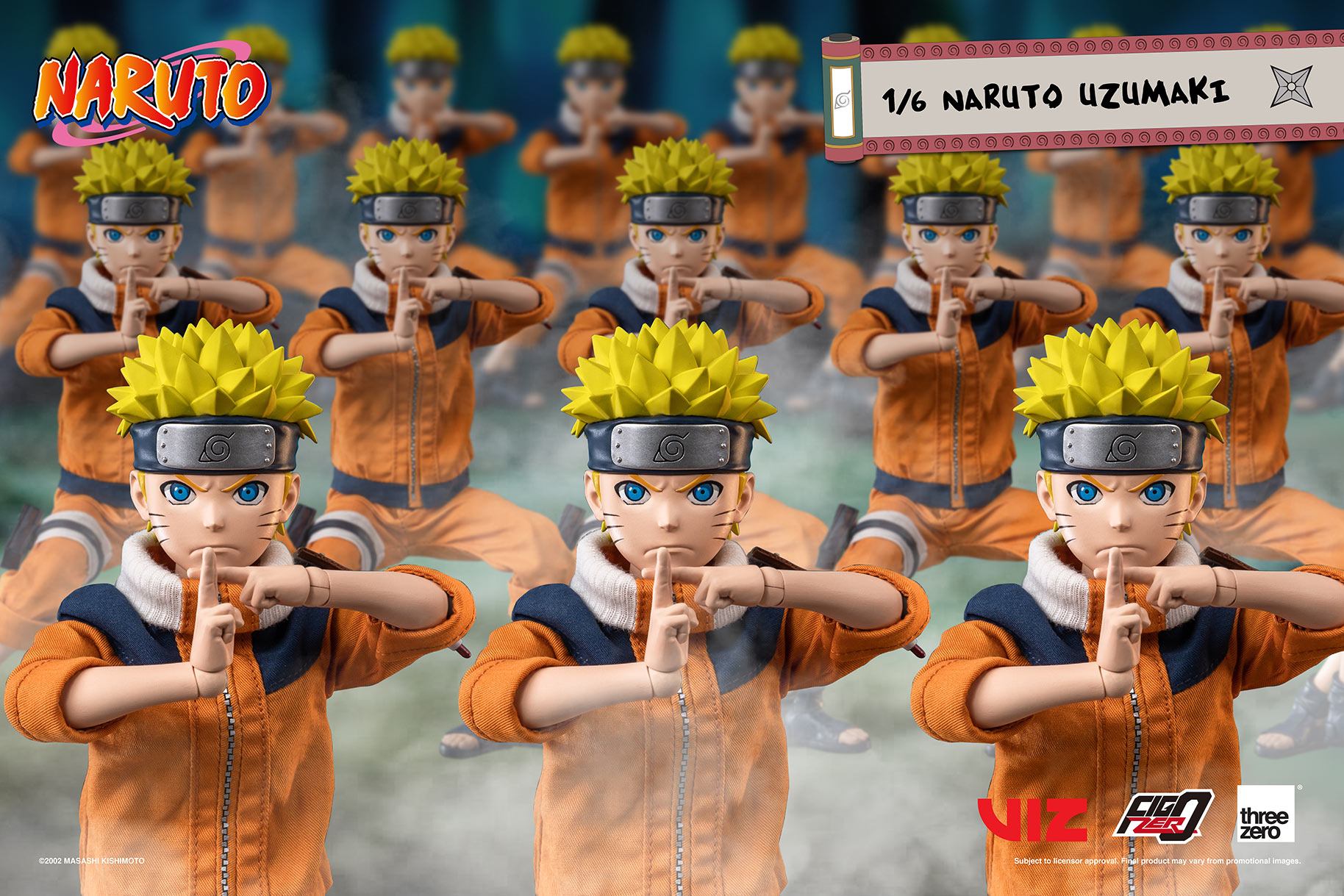 Naruto FigZero Naruto Uzumaki 1/6 Scale Collectible Figure – Zapp! Comics