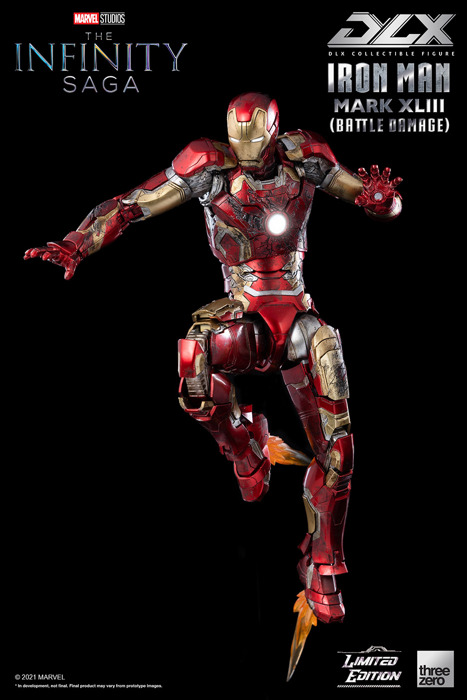 Marvel Studios: The Infinity Saga, DLX Iron Man Mark 43 (Battle Damage)