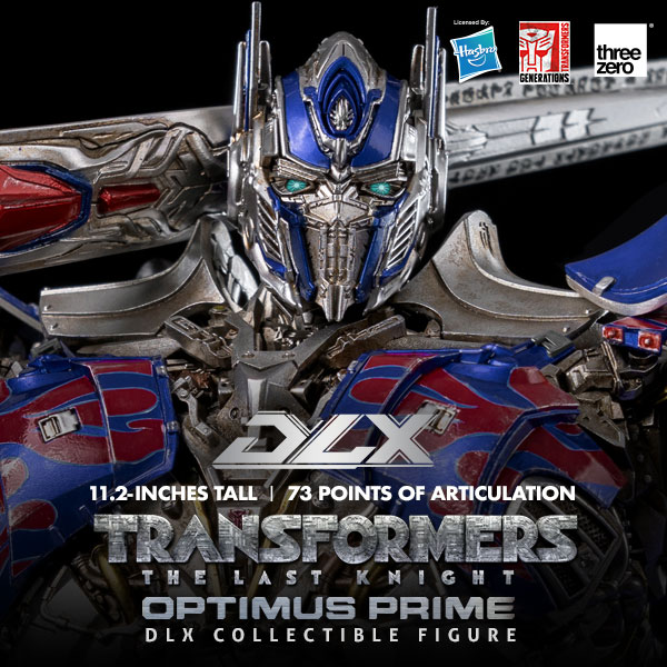 Transformers : The Last Knight , DLX Optimus Prime