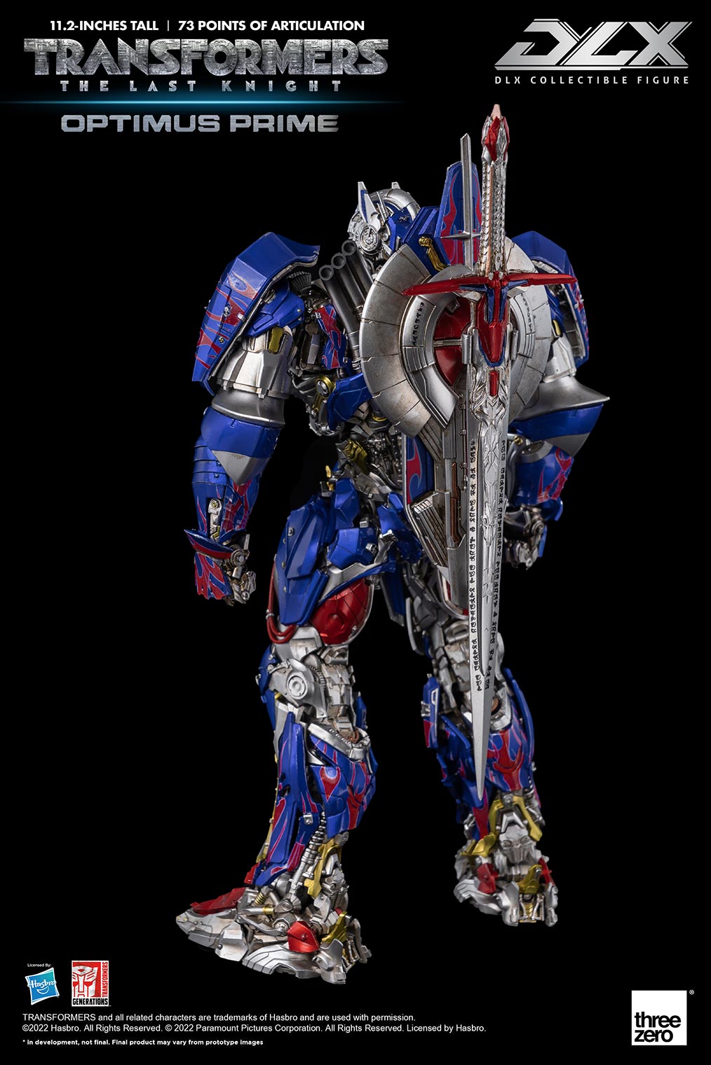 Transformers : The Last Knight , DLX Optimus Prime