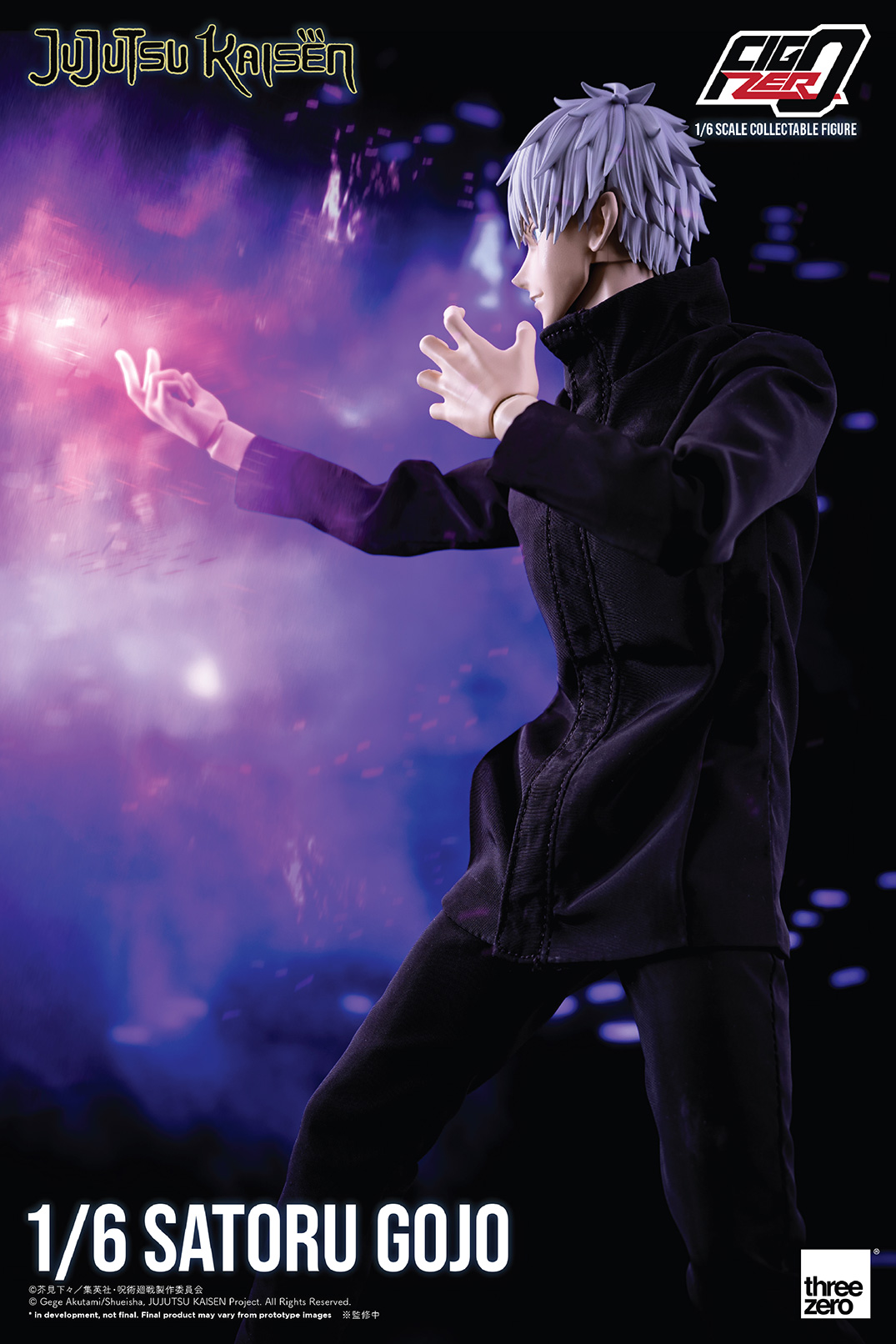 Threezero Jujutsu Kaisen FigZero Satoru Gojo Sixth Scale Figure  @TheReviewSpot 