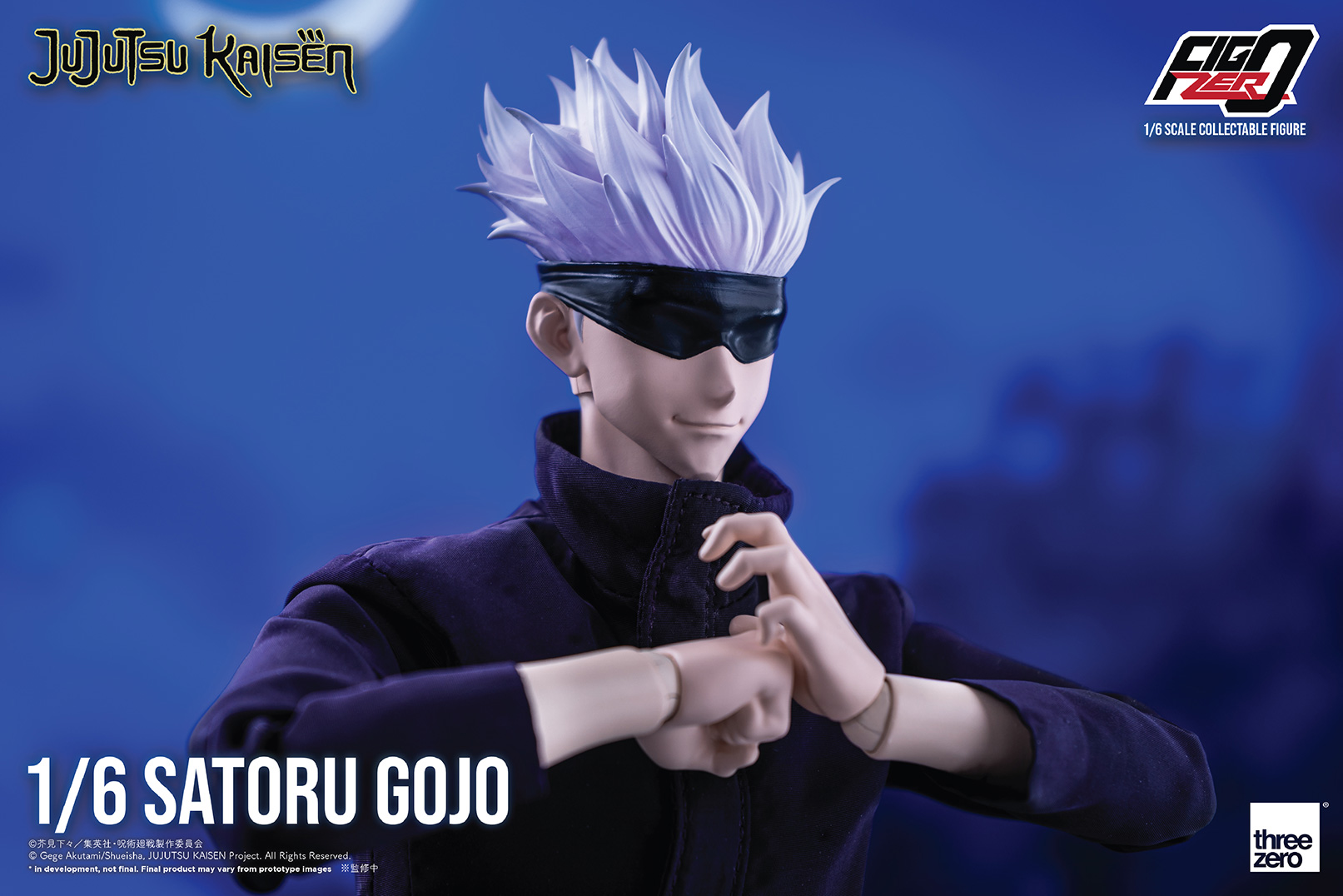 Threezero Jujutsu Kaisen FigZero Satoru Gojo Sixth Scale Figure  @TheReviewSpot 