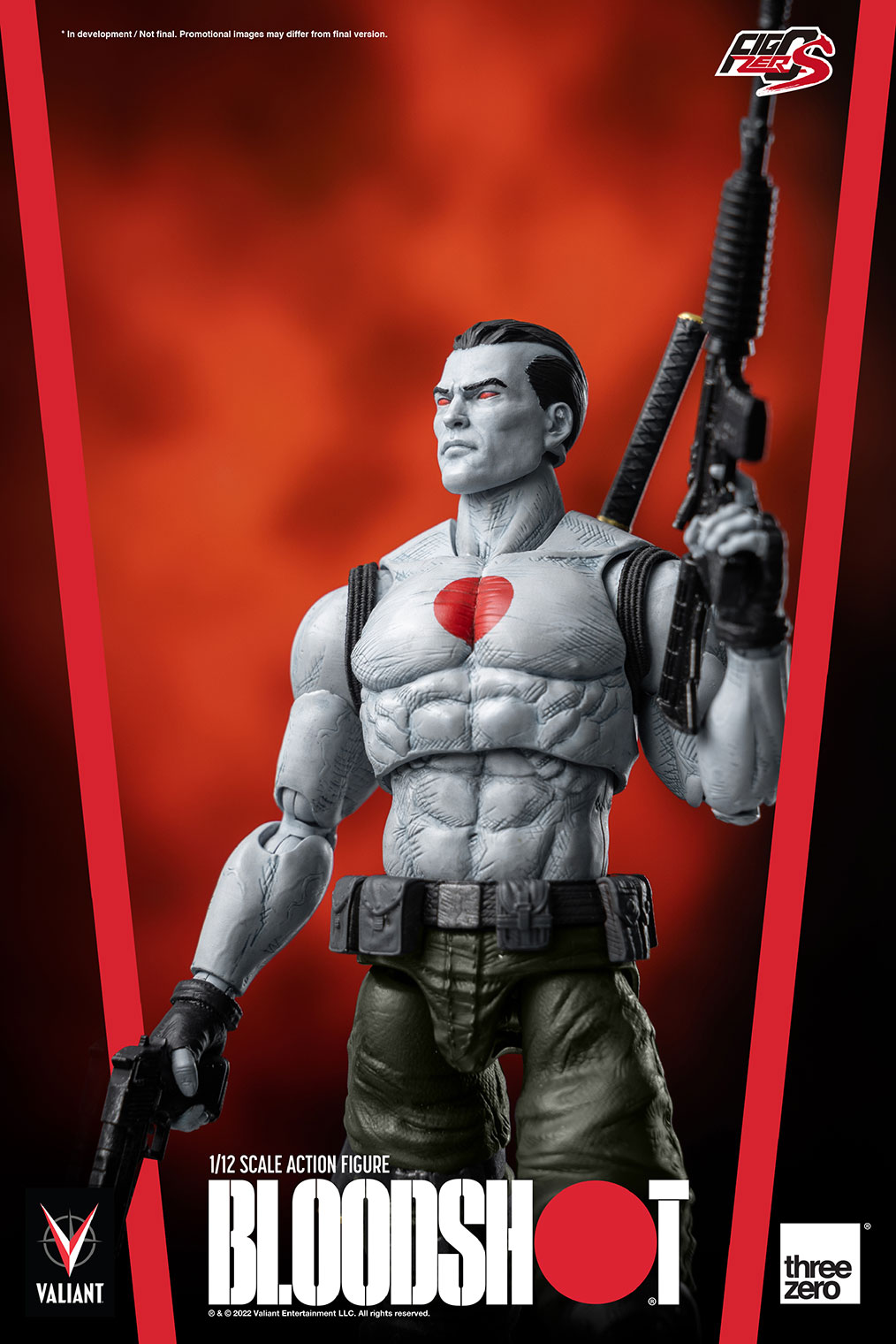 Valiant Comics FigZero S Action Figure 1/12 Bloodshot Unleashed 15 cm –  Amuzzi