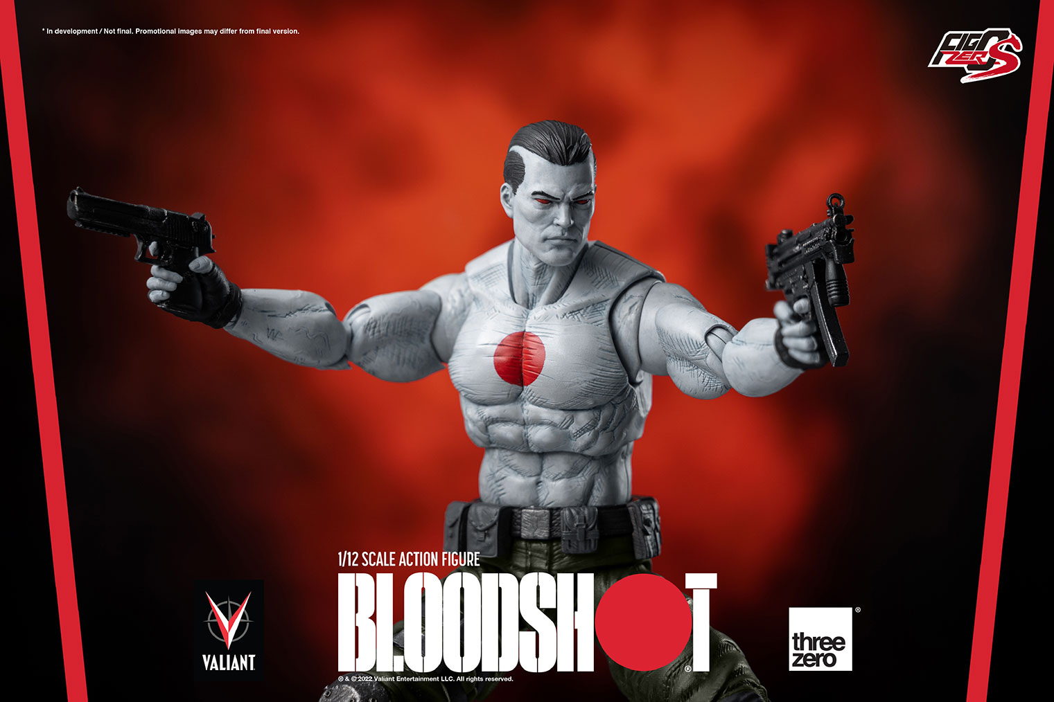 Valiant Comics FigZero S Action Figure 1/12 Bloodshot Unleashed 15 cm –  Amuzzi