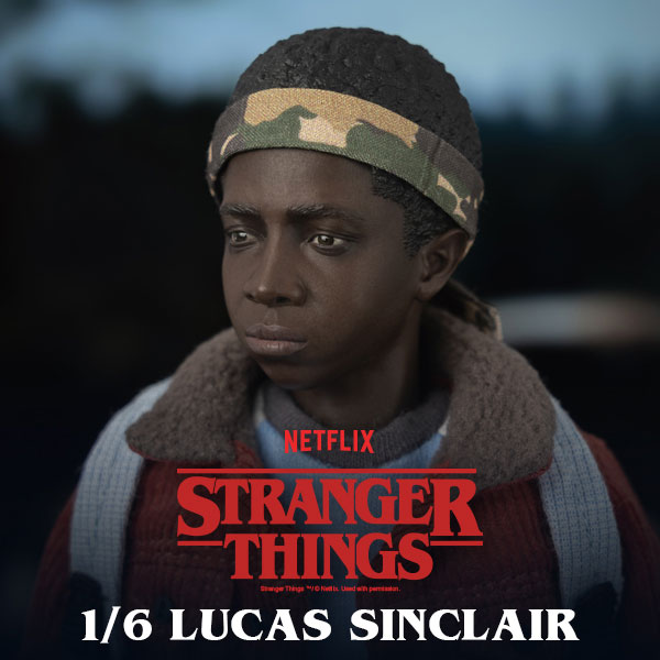 Stranger Things 1/6 Lucas Sinclair – threezero store