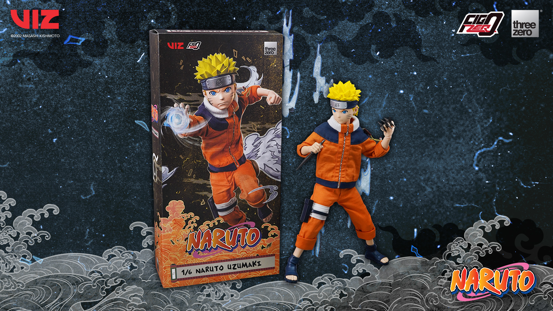 Threezero Naruto - 1/6 Scale Sasuke Uchiha Figure