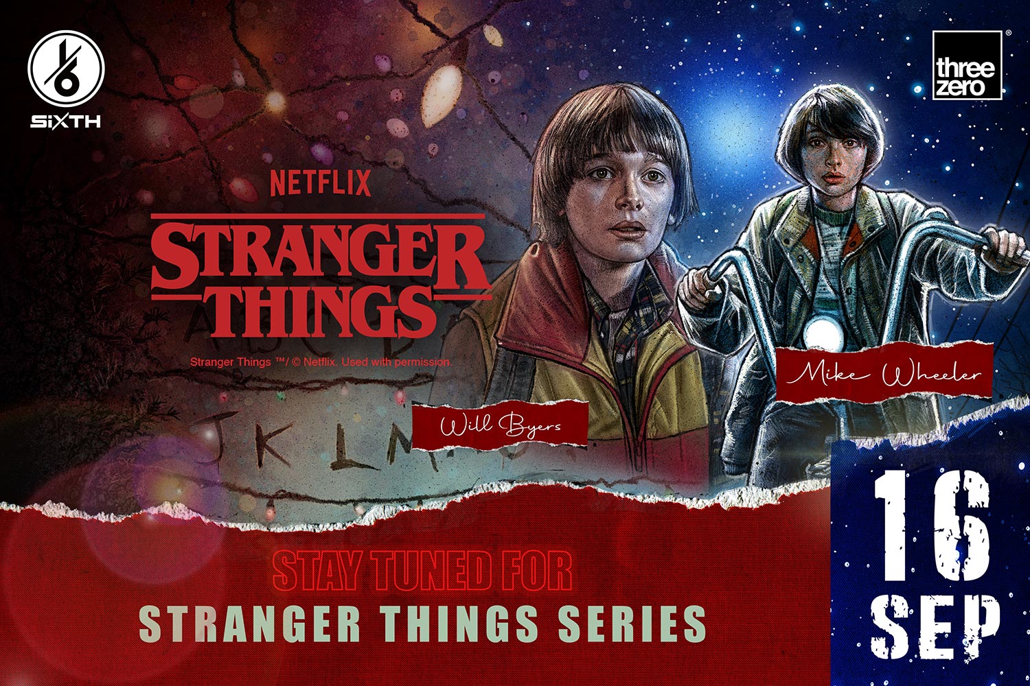 STAY TUNED FOR STRANGER THINGS SERIES – threezero store