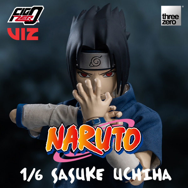 Naruto FigZero Sasuke Uchiha 1/6 Scale Collectible Figure – Replay