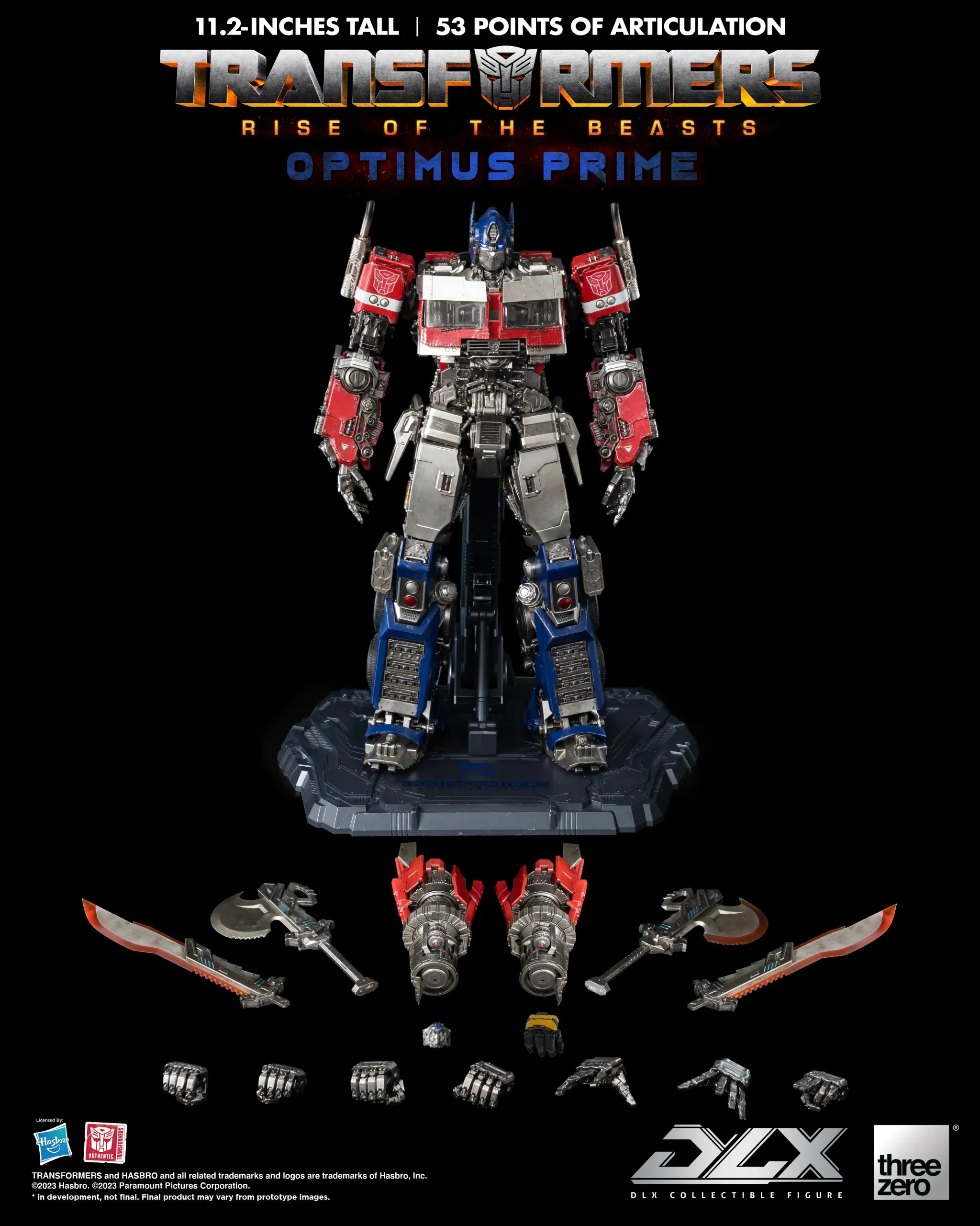 Transformers: Rise of the Beasts, DLX Optimus Prime