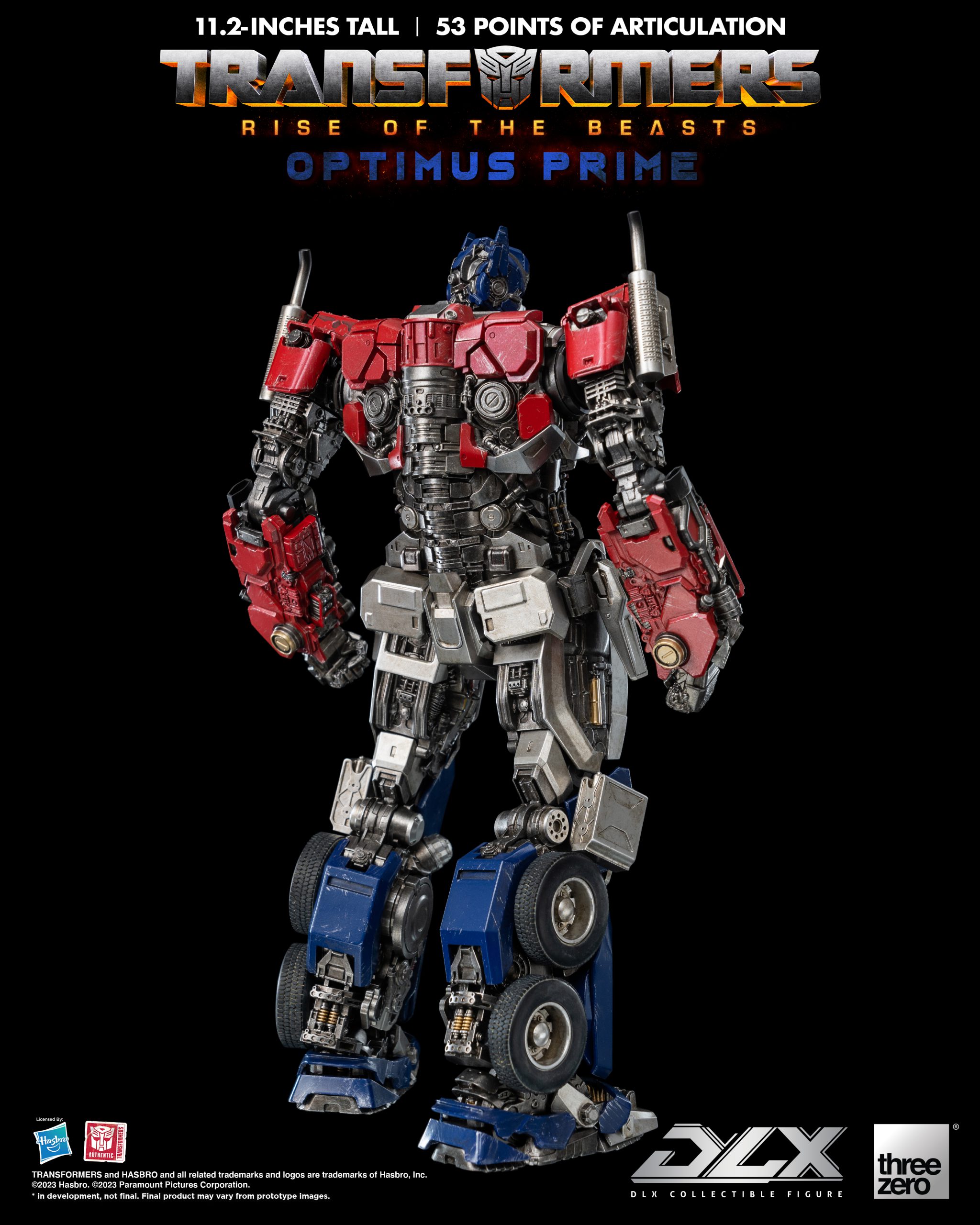 TRANSFORMERS: BUMBLEBEE DLX Shattered Glass Optimus Prime DLX SCALE  COLLECTIBLE FIGURE SERIES – threezero store