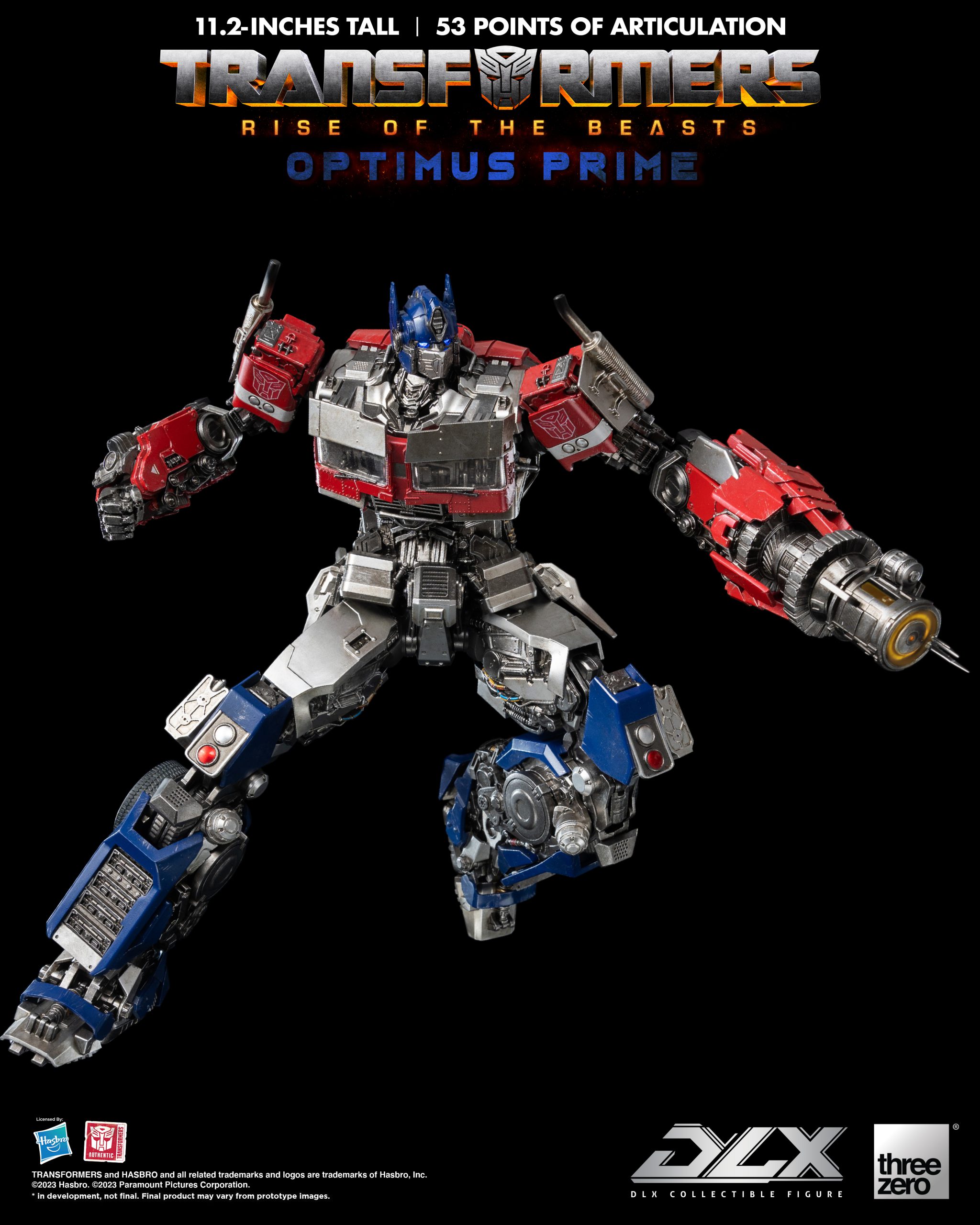 ThreeZero Rise of the Beasts Optimus Prime Full Reveal - Transformers