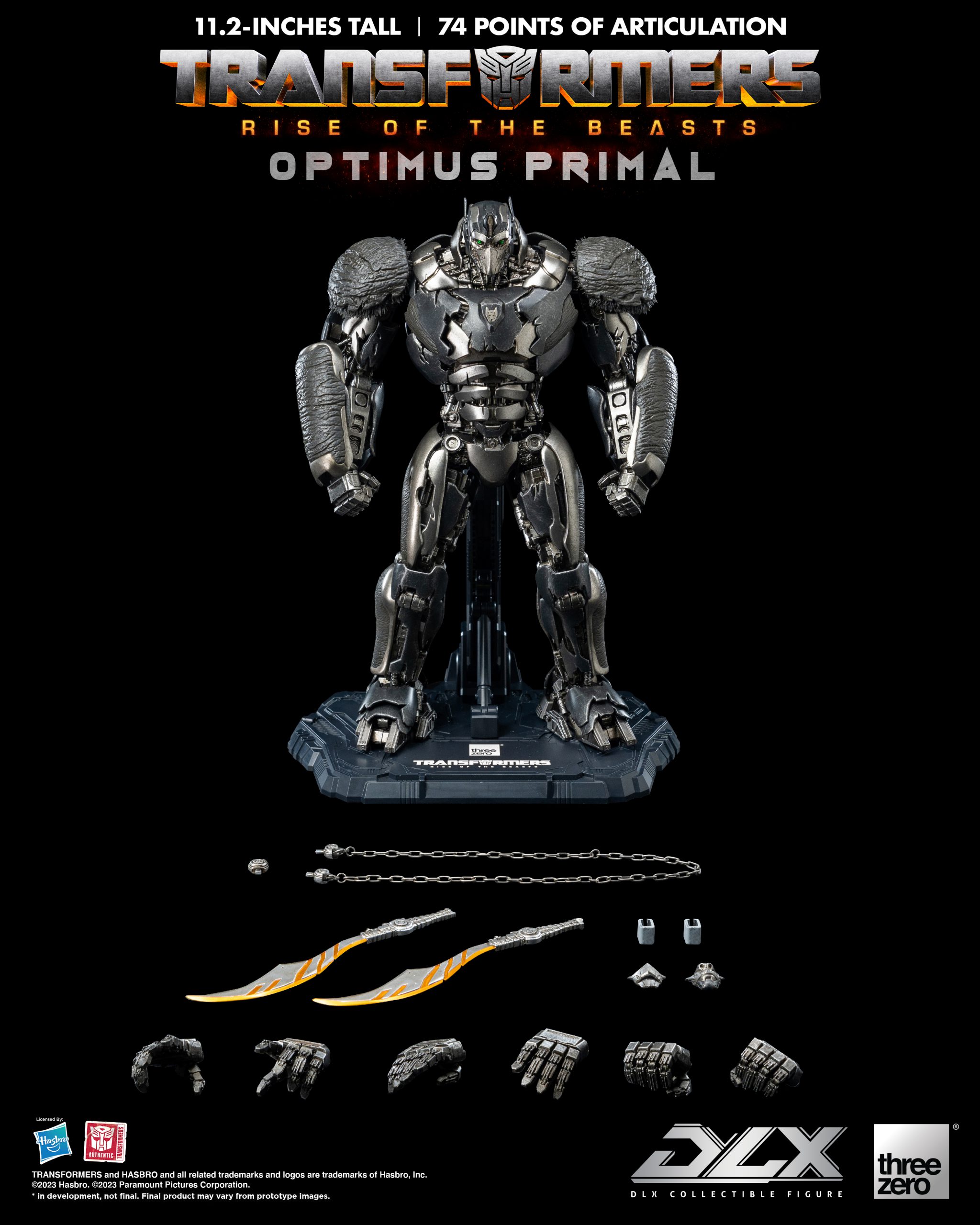 ThreeZero Rise of the Beasts Optimus Prime Full Reveal - Transformers