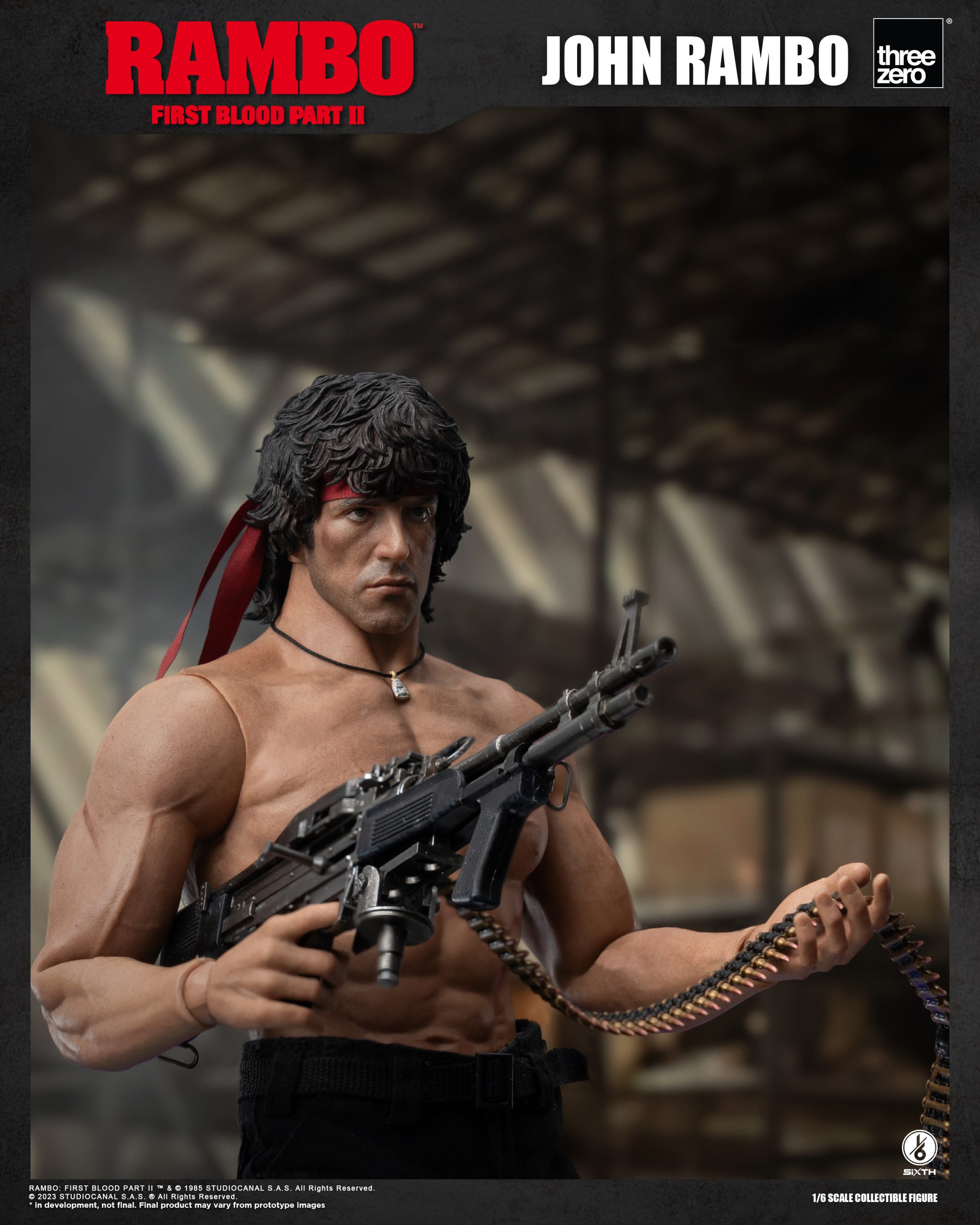 Figurine John Rambo - Rambo I - ThreeZero