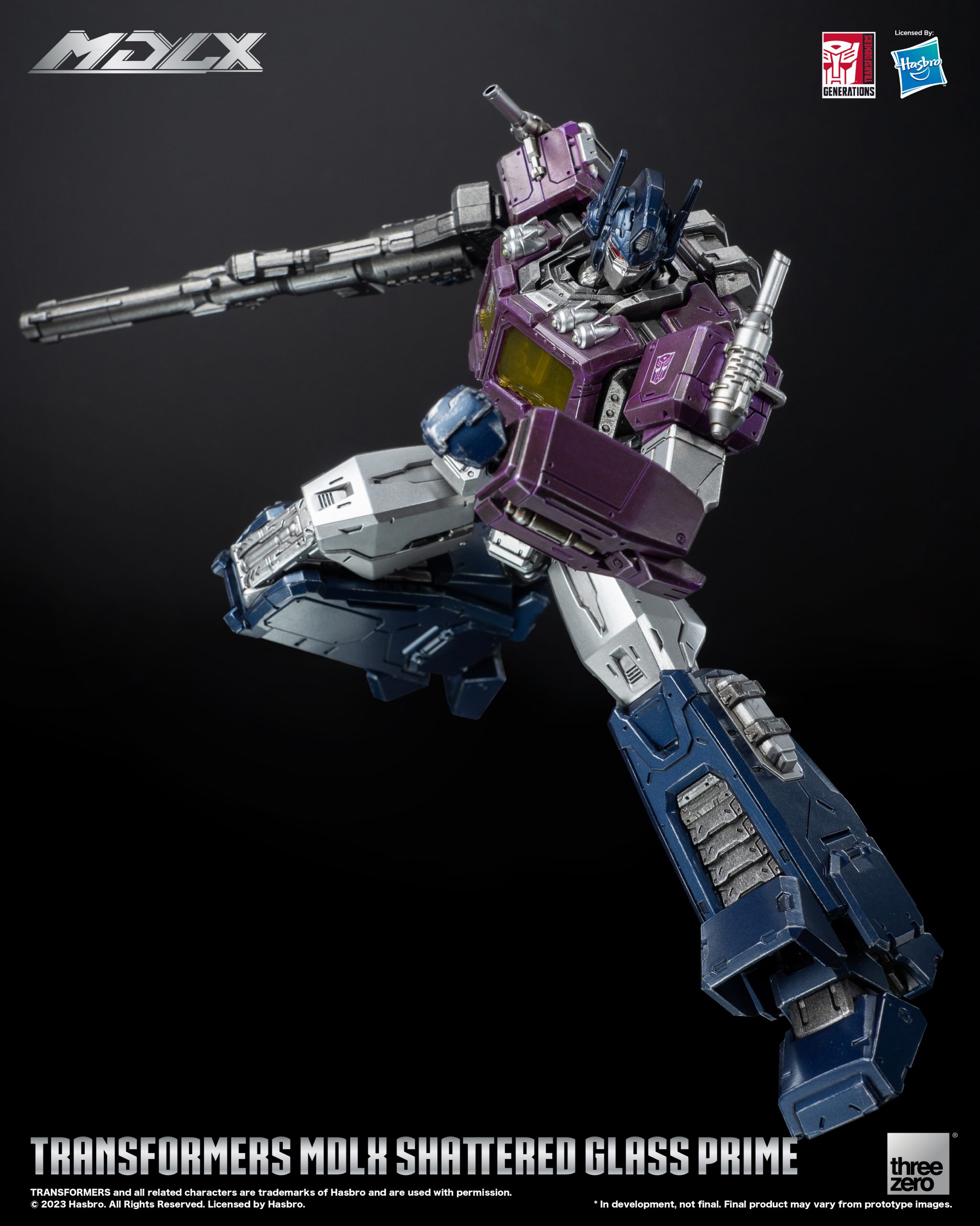 Transformers, MDLX Shattered Glass Optimus Prime