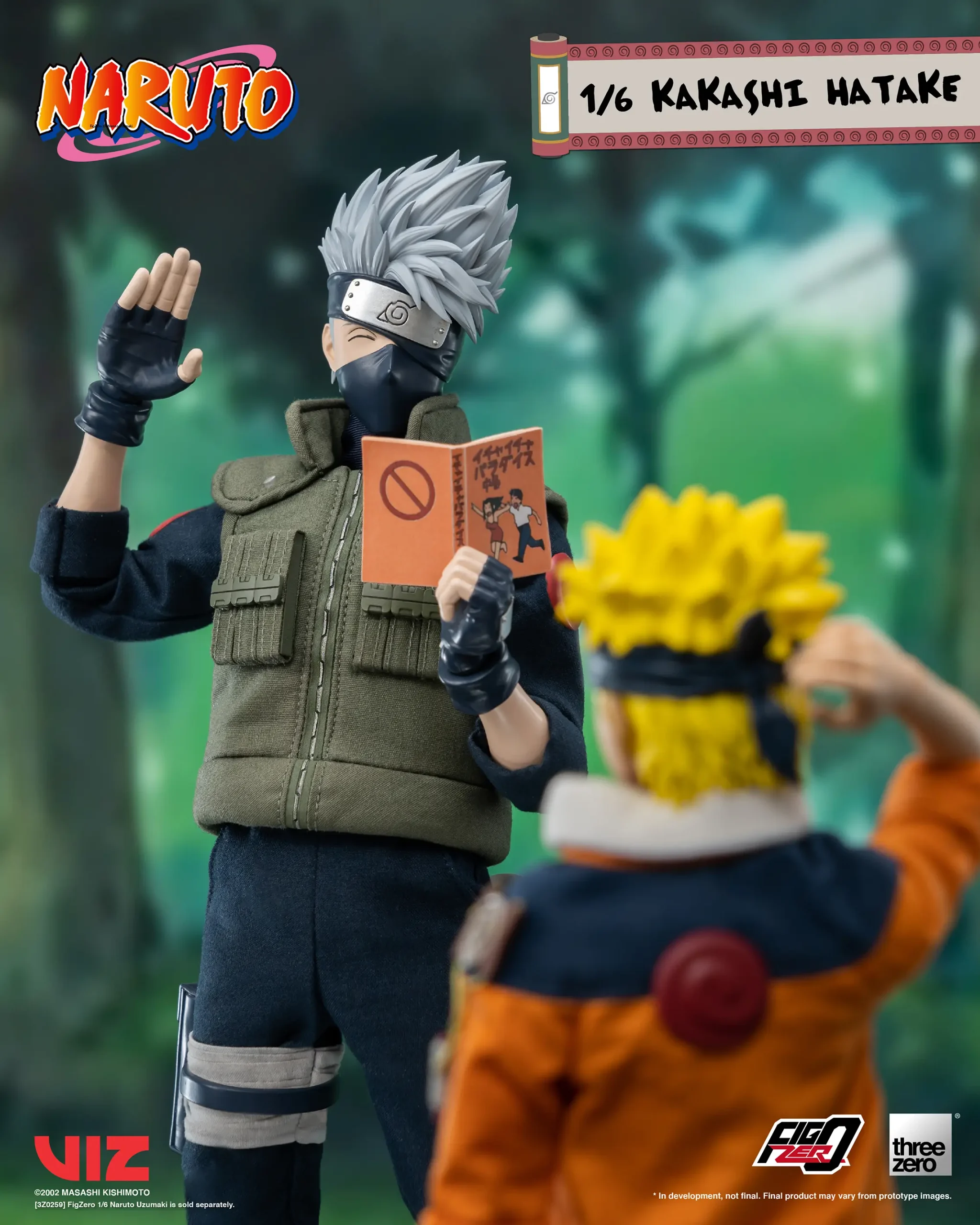 FigZero 1/6 Kakashi Hatake reproduces the character's genius Jonin period  in the early part of the NARUTO story. – threezero store