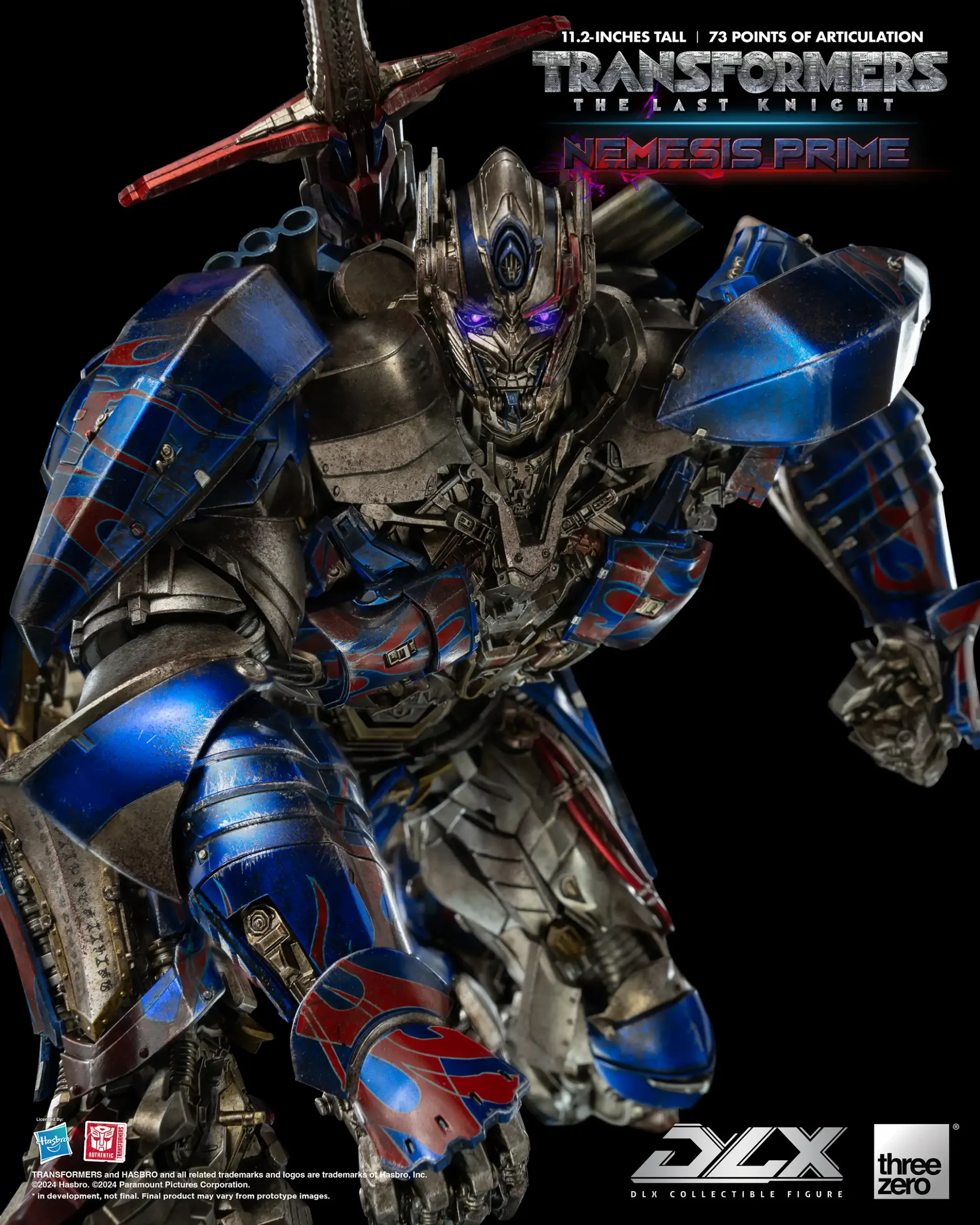 トランスフォーマー/最後の騎士王DLX ネメシスプライム – threezero store