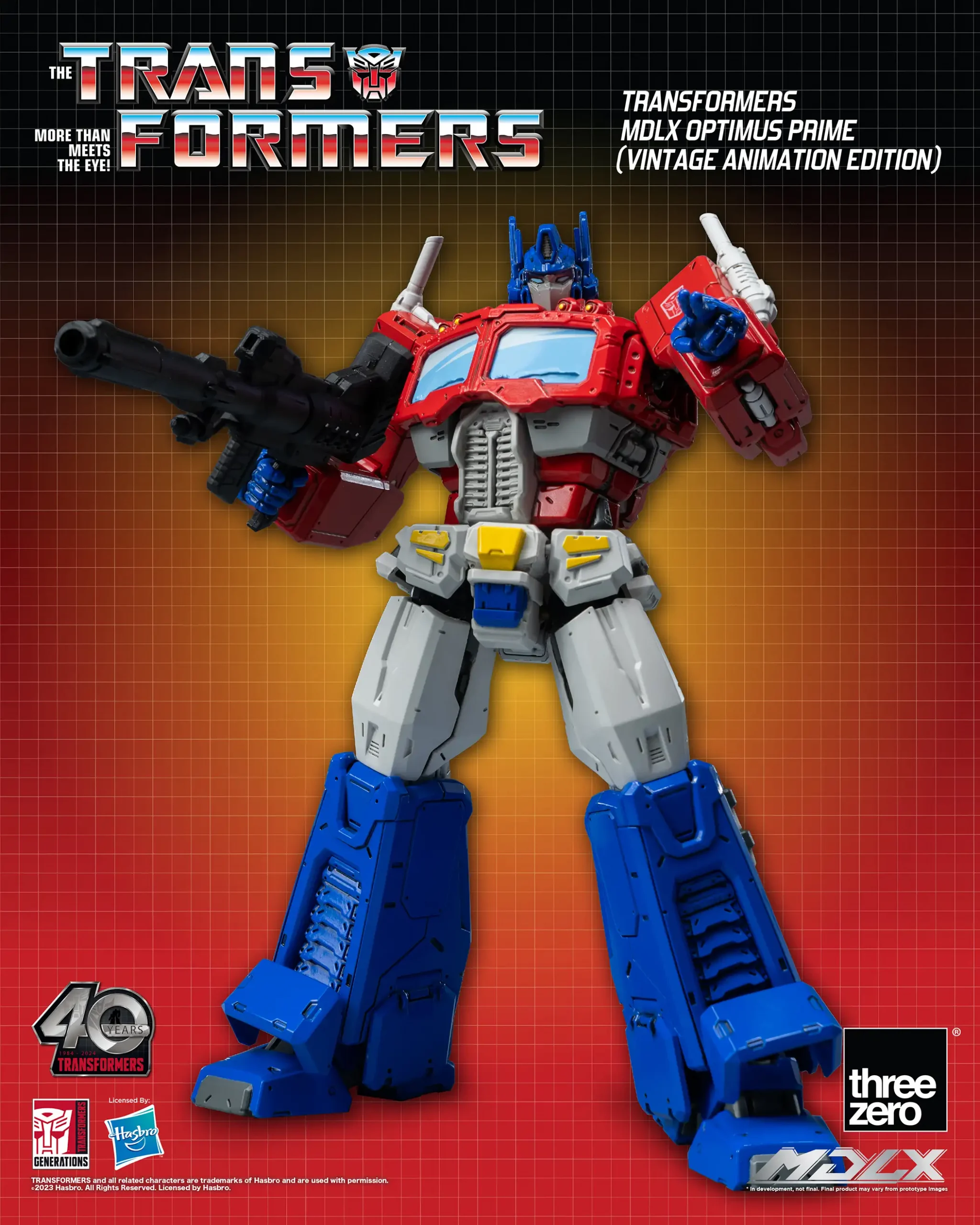 TransformersMDLX Optimus Prime (Vintage Animation Edition) – threezero store