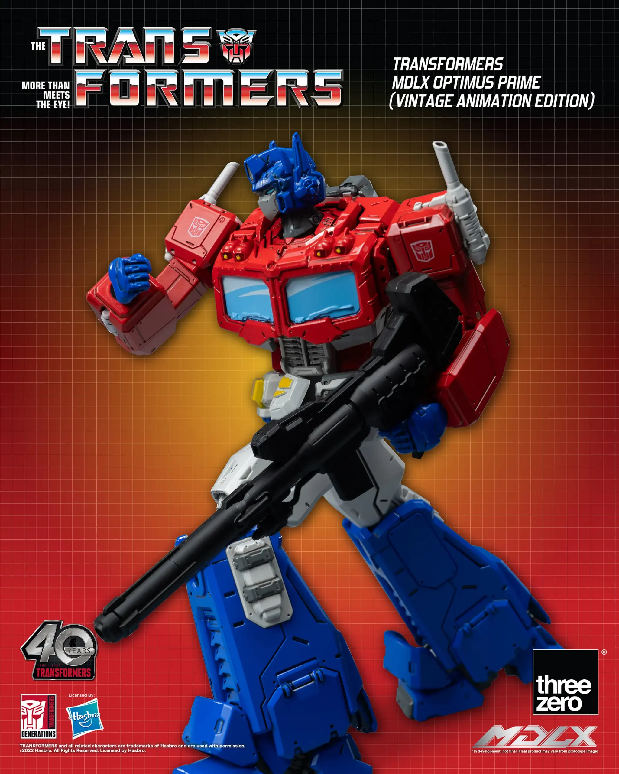 TransformersMDLX Optimus Prime (Vintage Animation Edition