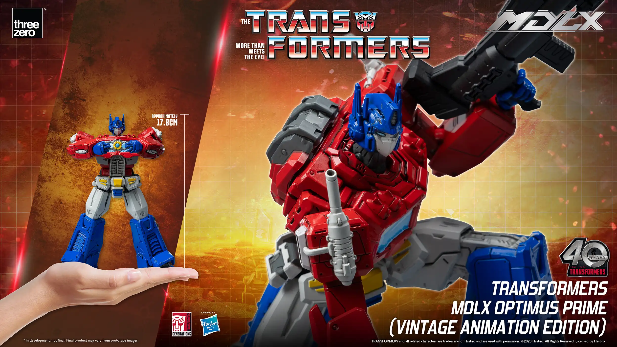 TransformersMDLX Optimus Prime (Vintage Animation Edition) – threezero store