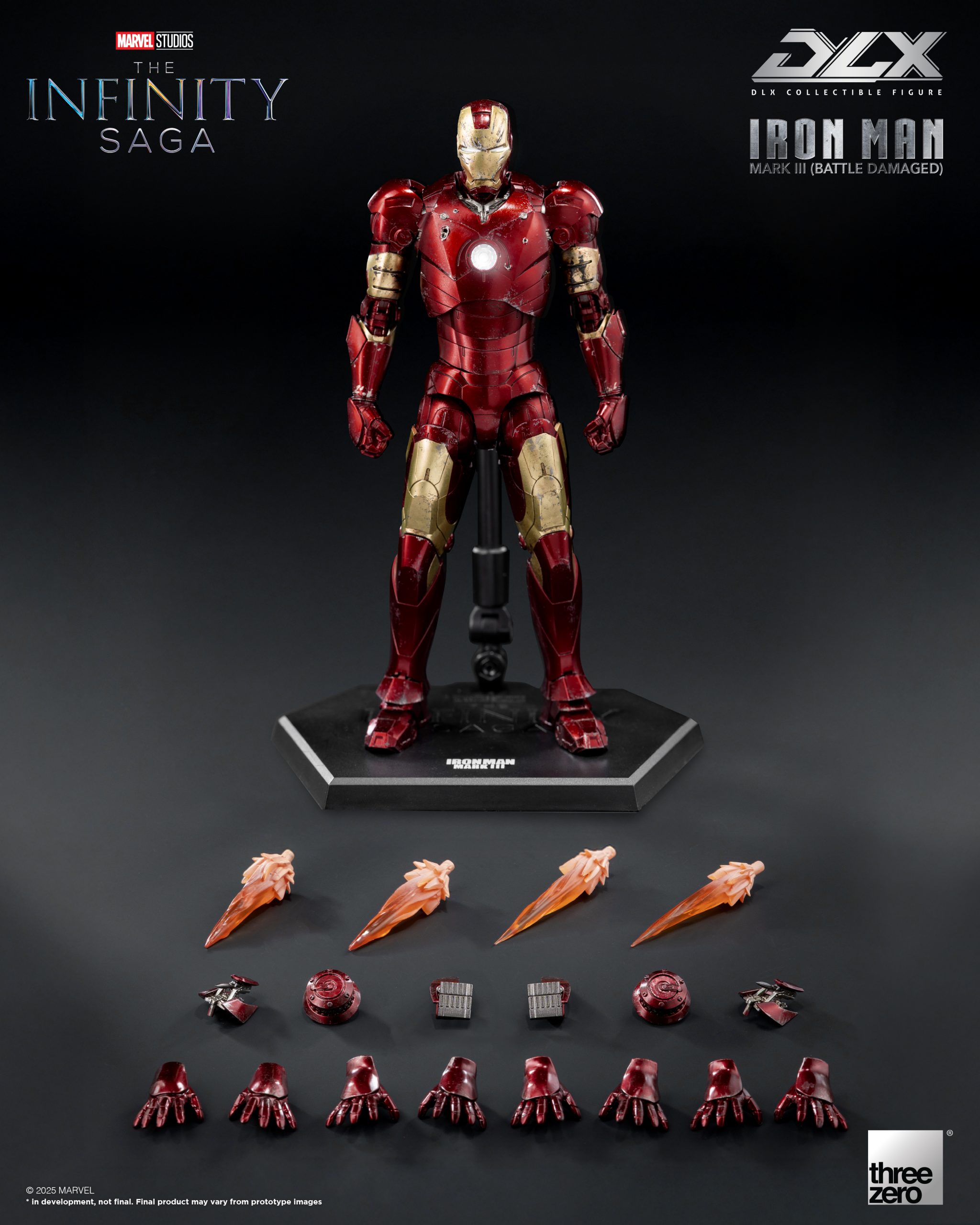 スリーゼロ DLX Iron Man Mark 3（DLX アイアンマン・マーク3