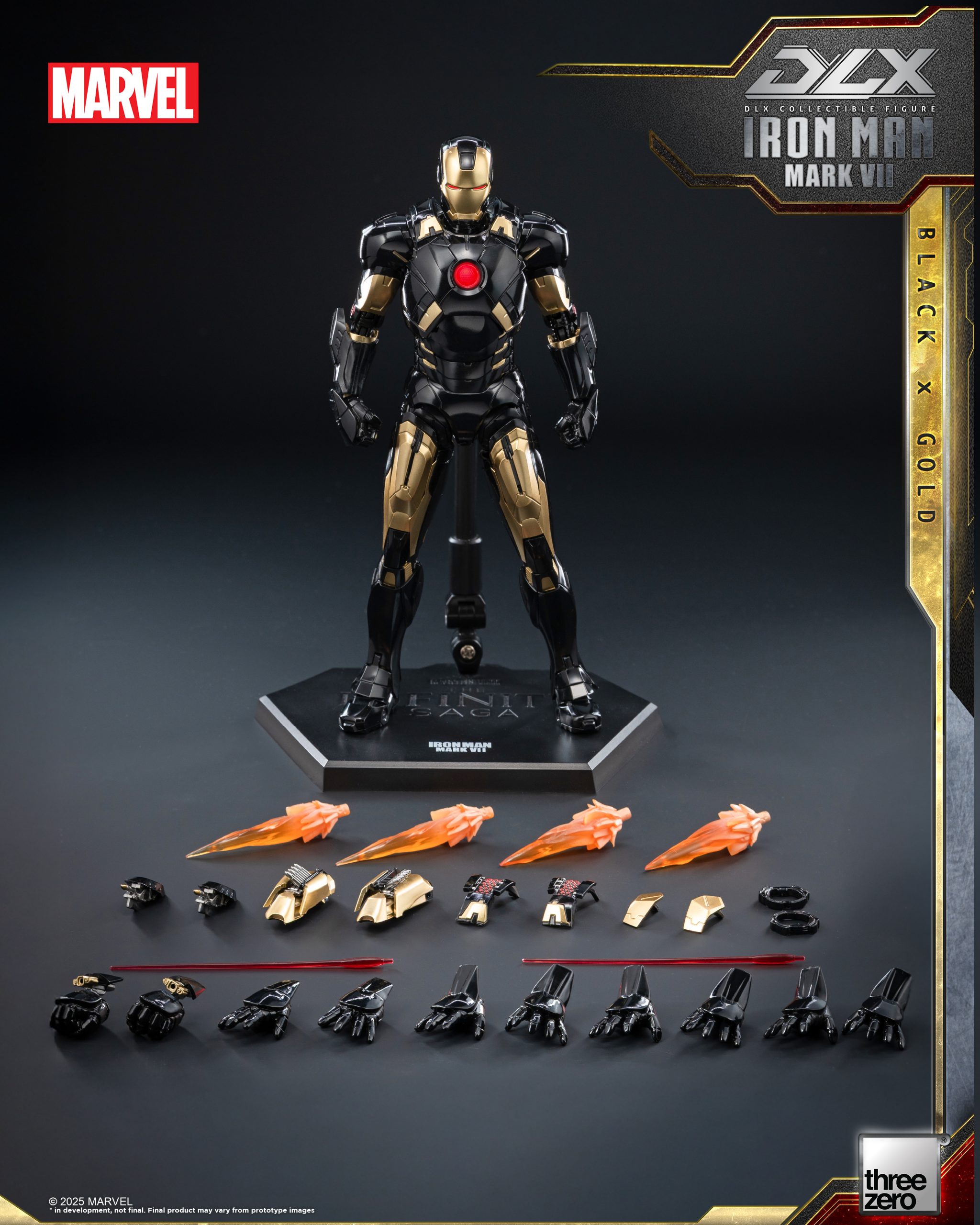 MARVEL - マーベル DLX Iron Man Mark XLIV Hulkbuster Collectible Figure by
