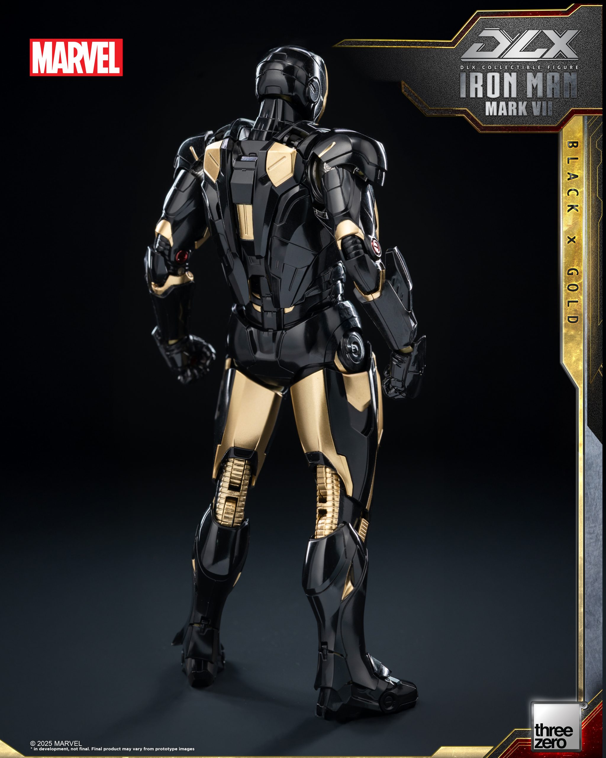 MARVEL - マーベル Marvel Studios: The Infinity SagaDLX Iron Man Mark 7 (Black