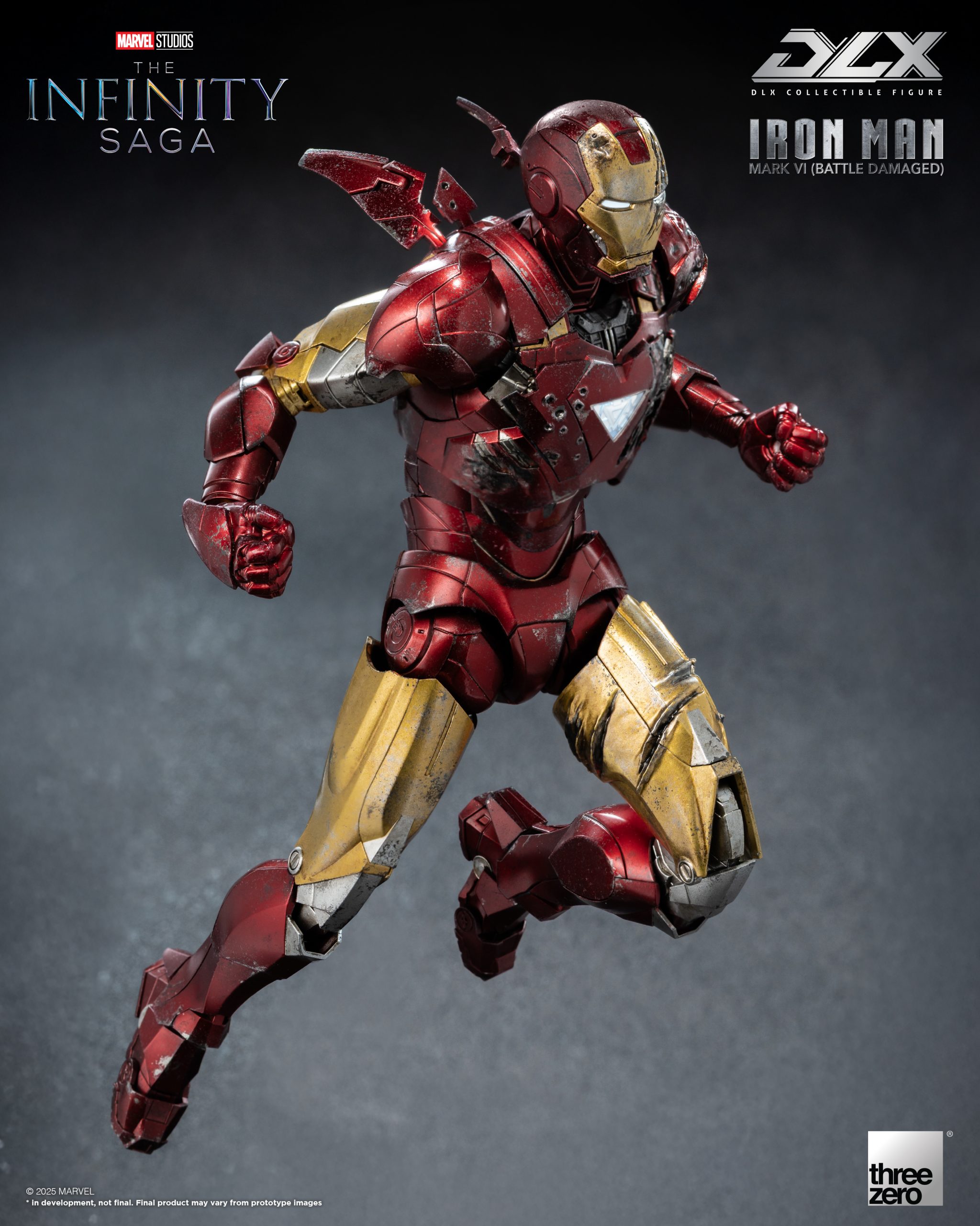 2500体限定 ムービーファインアートスタチュー アイアンマンMARK VI マーベル・スタジオ: インフィニティ・サーガDLX アイアンマン