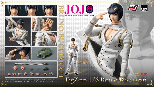 JOJO的奇妙冒险 黄金之风<br>FigZero 1/6 布鲁诺·布加拉提 - 图片 21