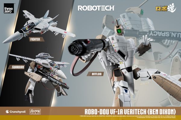 ROBOTECH<Br>ROBO-DOU ROBOTECH VF‐1A Veritech (Ben Dixon) - Image 17